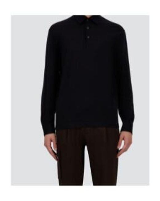 Herno Blue Resort Polo Shirt for men