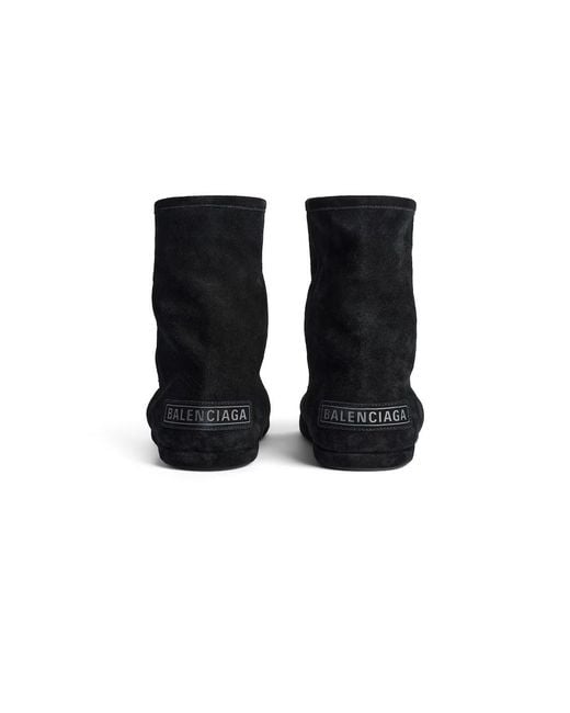 Balenciaga Black Alaska Soft Boots for men
