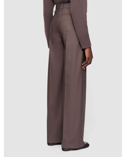 Joseph Brown High Waist Casual Pants