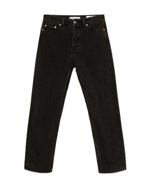 Our Legacy Black Belt Loop Denim Trousers for men