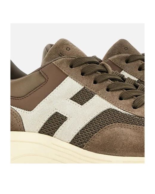 Hogan Brown Sneakers Hyperlight for men