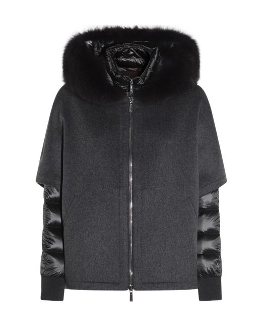 Moorer Black Pegaso-Cwr Jacket
