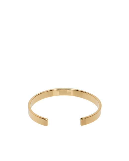Maison Margiela White Logo Reference Open Bracelet for men