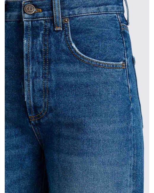 Twinset Blue Classic Denim Jeans