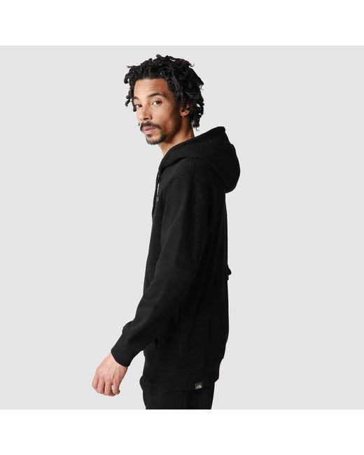 The North Face Black Logo-Print Zip-Up Hoodie for men