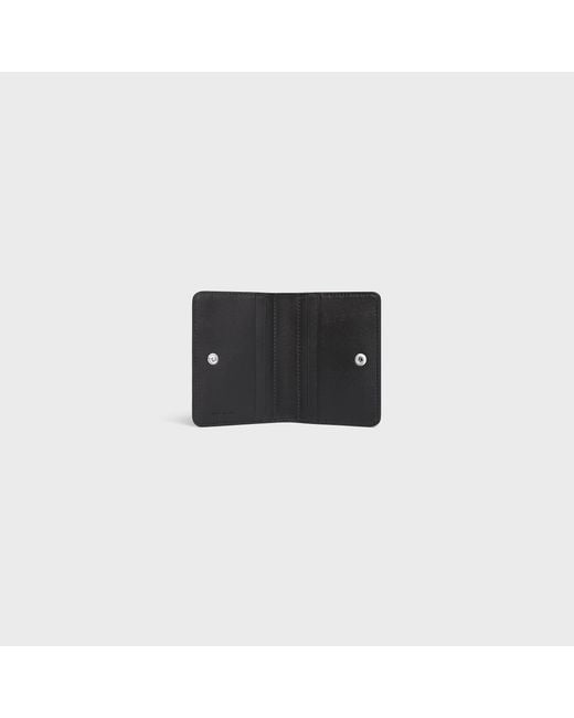 Céline Black Bi-Fold Card Holder for men