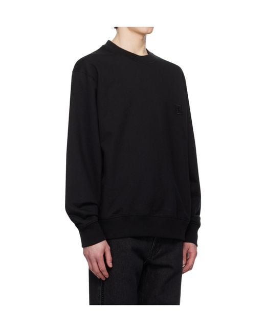 Wooyoungmi Black Crew Neck Sweatshirt for men