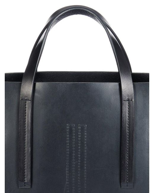 Rick Owens Black Logo Handbag for men