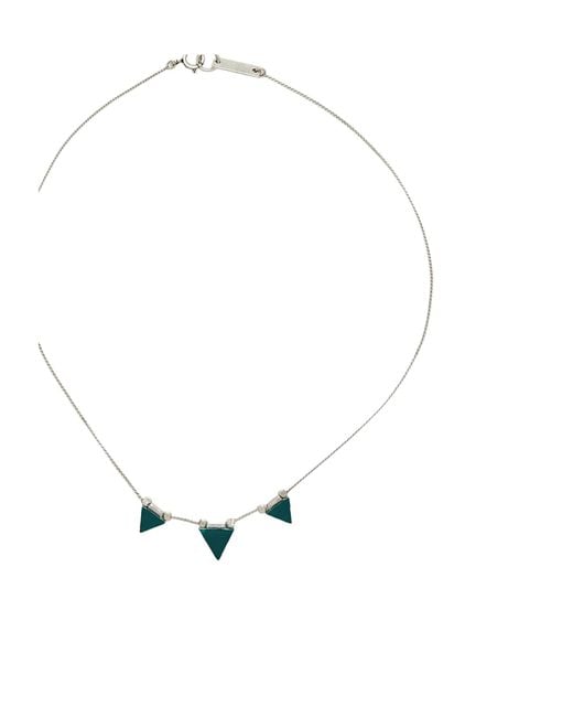 Isabel Marant White Metal Necklaces