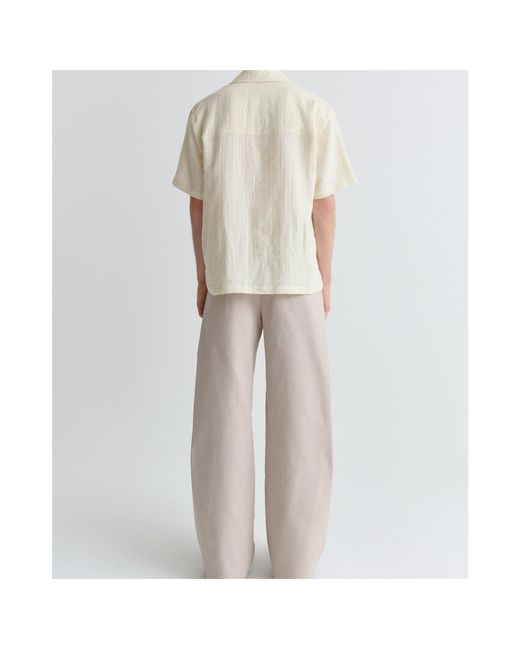 Séfr White Short Sleeve Shirt for men