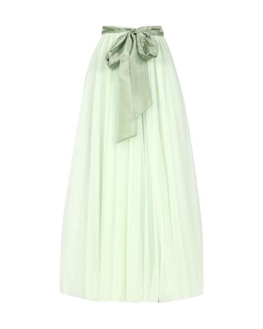 Aniye By Green Lace-Up Skirt