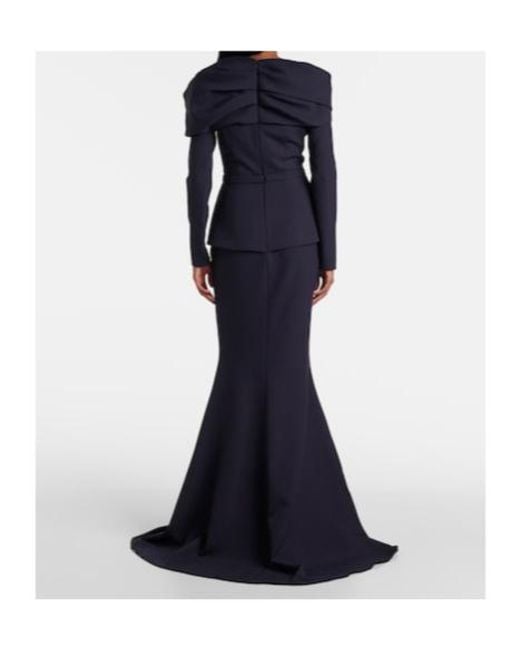 Safiyaa Blue Andra Gown