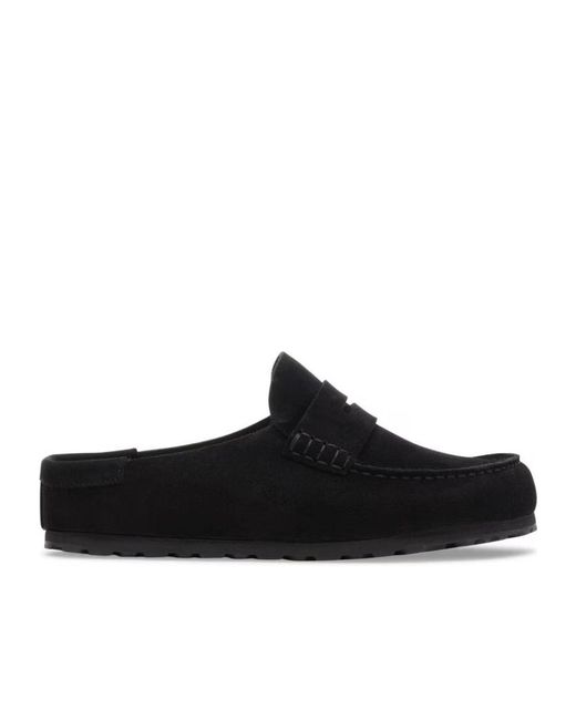 Birkenstock Black Naples Wrapped Shoes for men