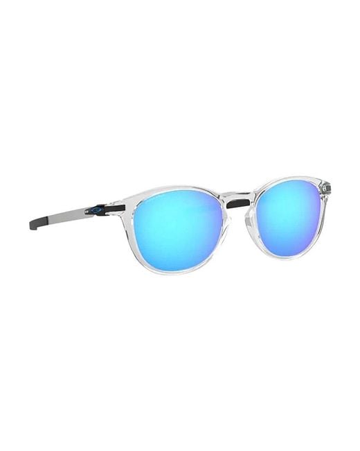 Oakley Blue Pitchman R Round Sunglasses for men