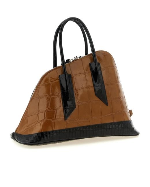 The Attico Brown The La Sant Ambroeus Tote Bag