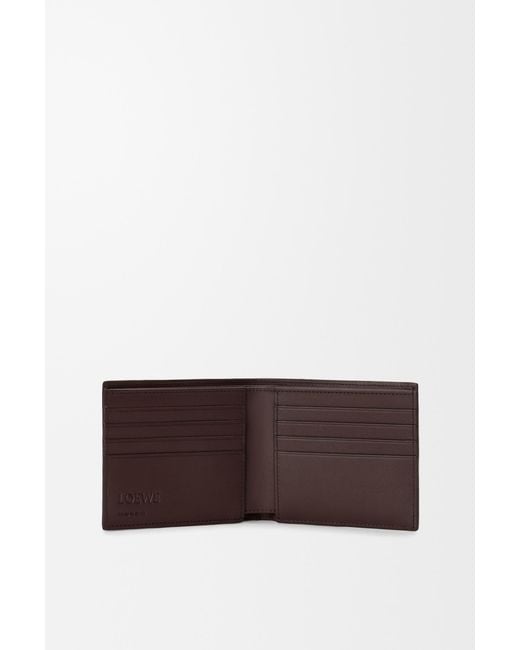 Loewe Brown Puzzle Bi-Fold Wallet for men
