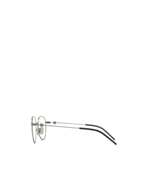 Givenchy White Oval-Frame Glasses for men