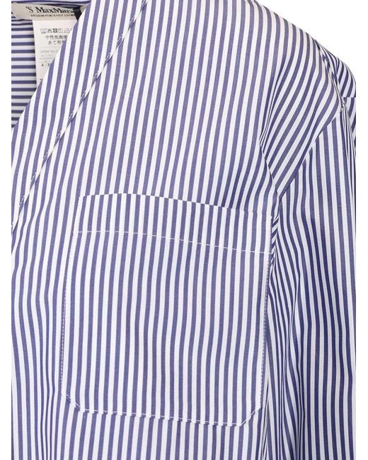 Max Mara Purple Chicca Shirt