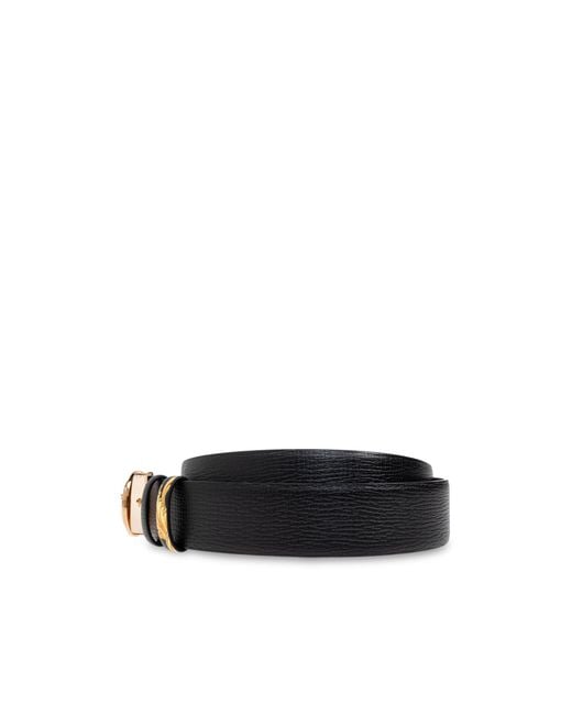Versace White Pattern-Printed Belt for men