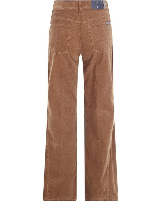 7 For All Mankind Brown Belt Loop Jeans