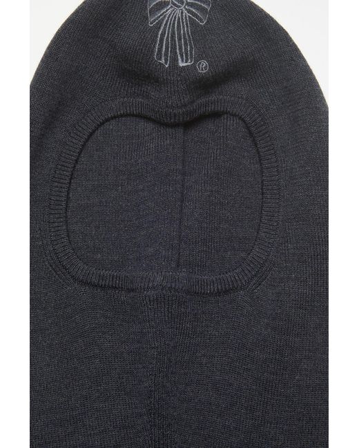 Acne Blue Merino Wool Balaclava