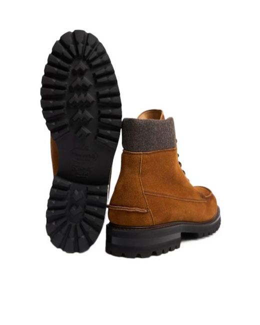 Church's Brown Padstow Suede Boots for men