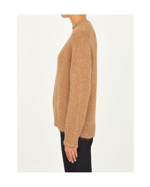 Jil Sander Blue Crewneck Knit Jumper