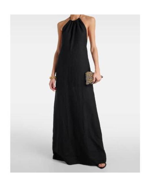 Nili Lotan Black Maxi Dress