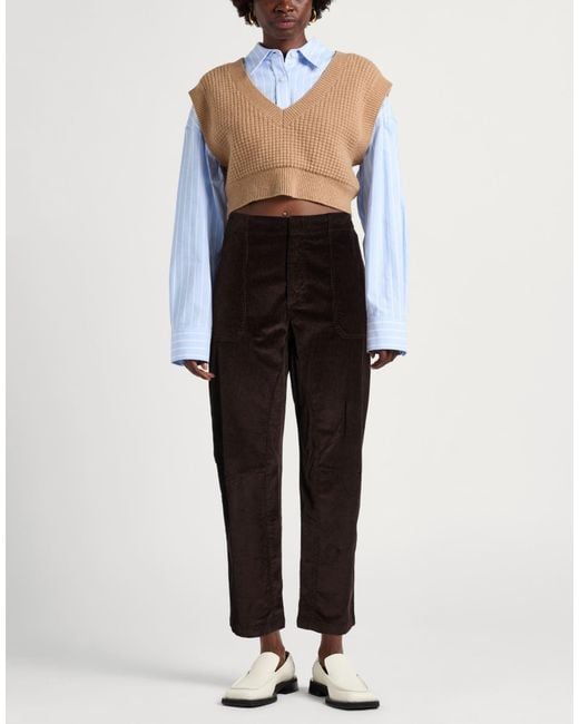 Rag & Bone Black Plain Colour Casual Trouser