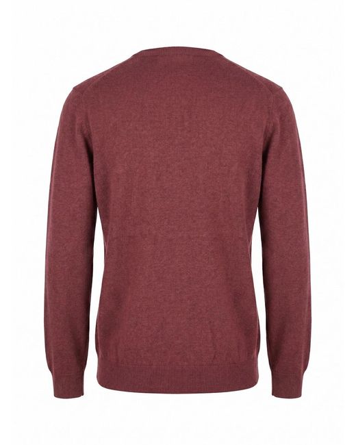 Brunello Cucinelli Purple Cashmere Sweater for men