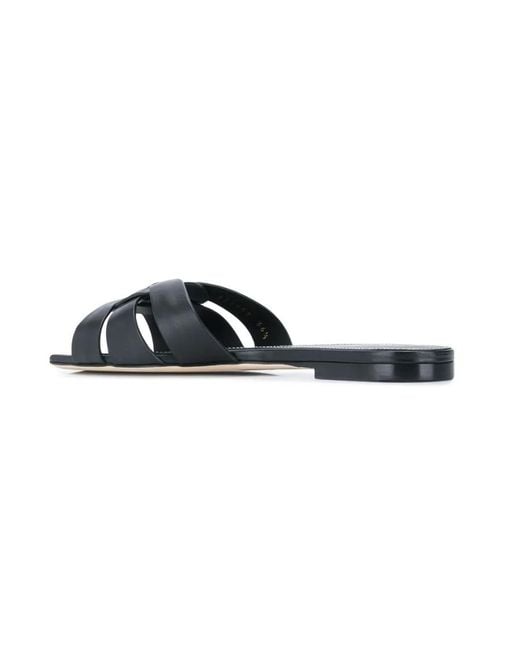 Saint Laurent Multicolor Tribute Slip-On Sandals