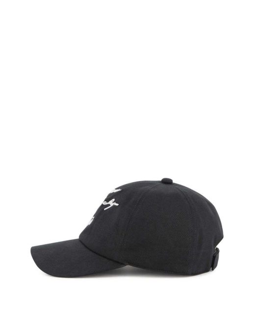 Givenchy Black Logo-Embroidered Baseball Cap