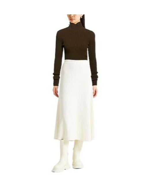 Max Mara Brown Turtleneck Sweater