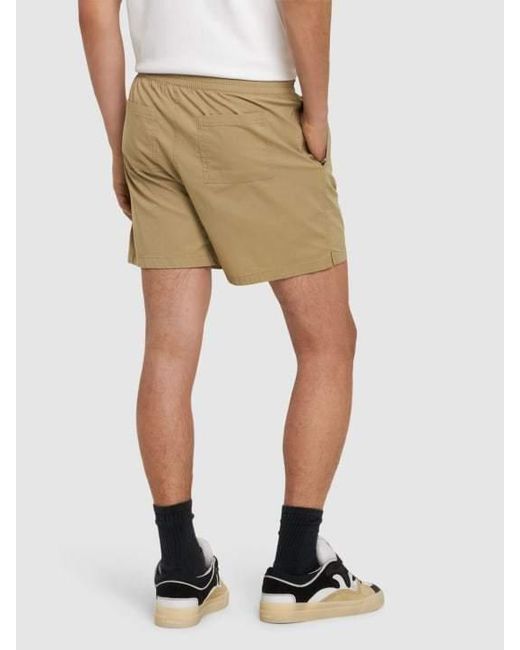 Represent Natural Logo Embroidered Shorts for men