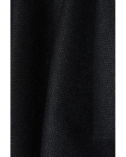 Chloé Black Ruffled Blouse