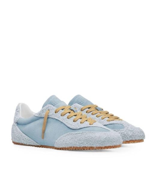 Axel Arigato Blue Round-Toe Low-Top Sneakers for men