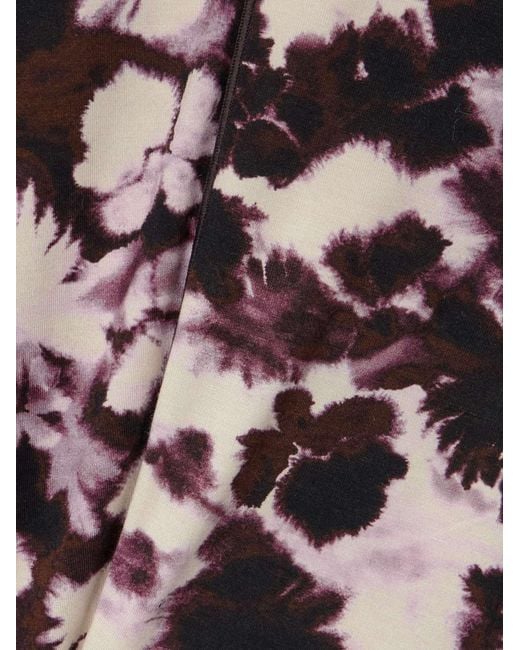 Proenza Schouler Purple Turtleneck Maxi Dress