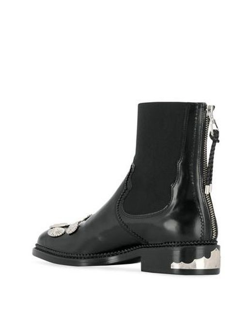Toga Black Chelsea Boots