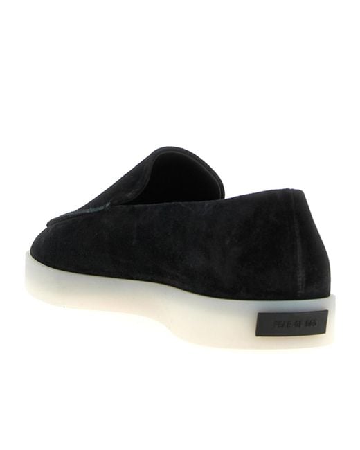 Fear Of God Black Casual Slip-On Loafers for men