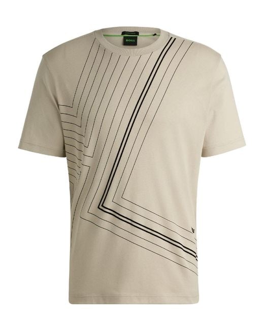 Boss Natural Crew Neck T-Shirt for men
