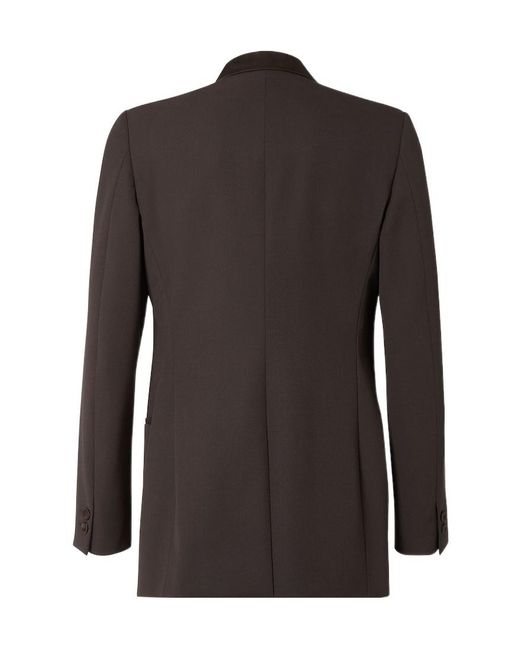 Fendi Black Single Breasted Tailored Blazer for men