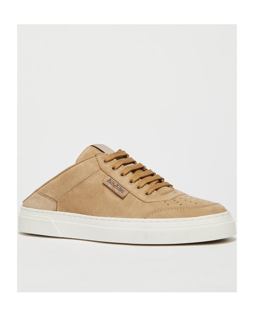 Max Mara Brown Suede Mule Trainers