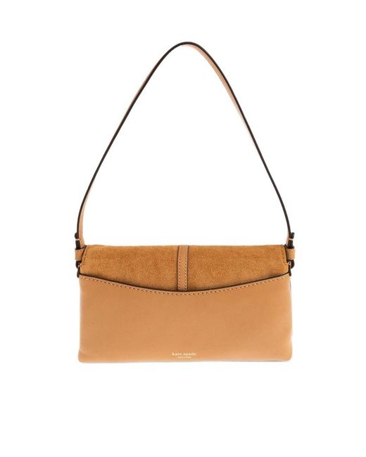 Kate Spade White Flap Shoulder Bag