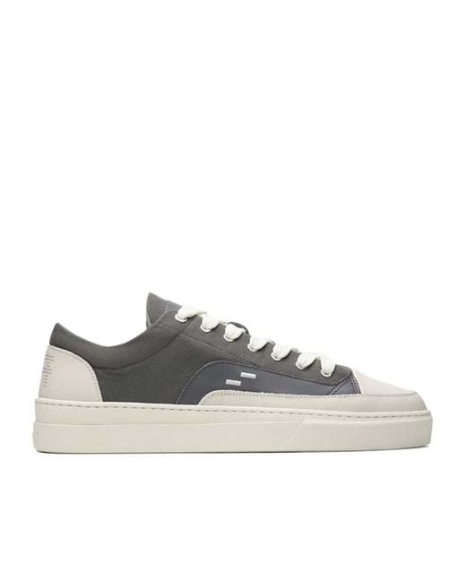 Filling Pieces Gray Lace-Up Sneakers for men