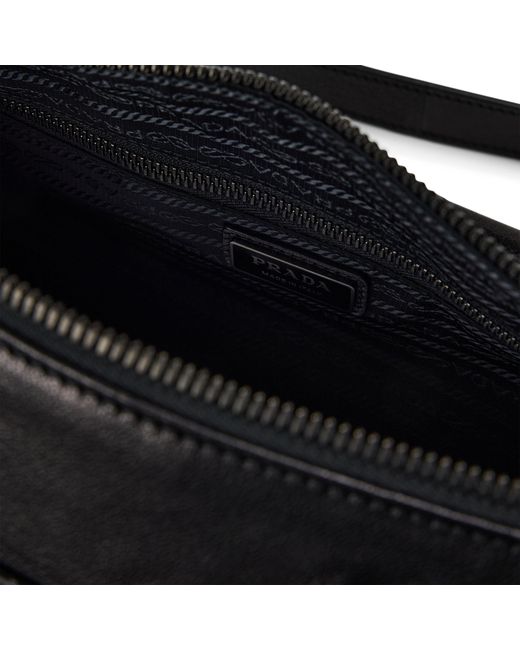 Prada Black Handheld Crossbody Bag