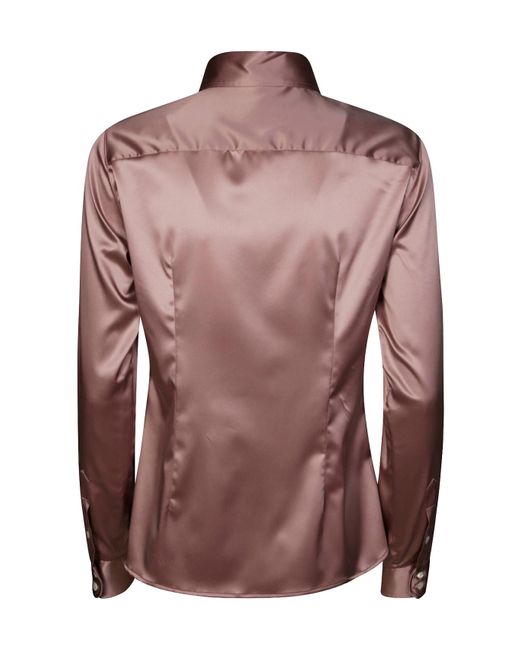 Robert Friedman Brown Button-Up Shirt