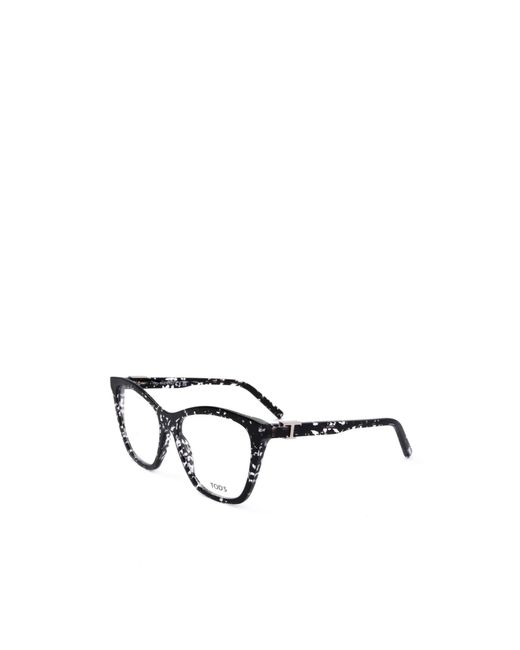 Tod's White Square Frame Glasses