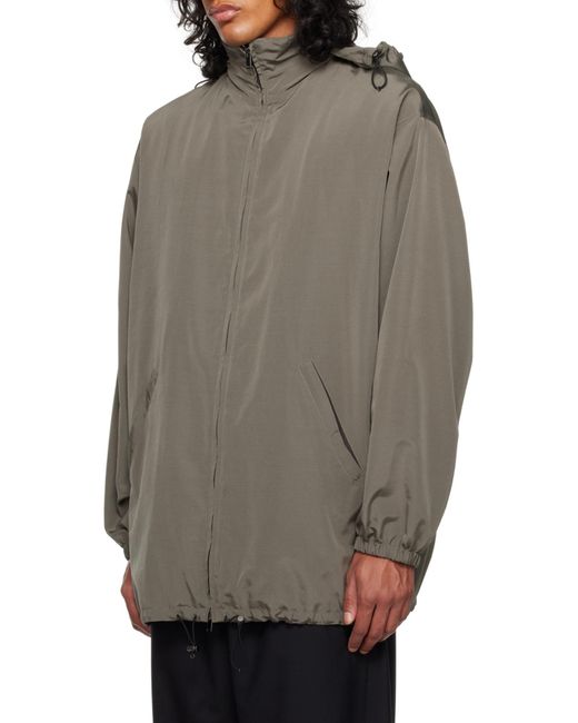 The Row Gray Chon Wool And Silk Jacket for men