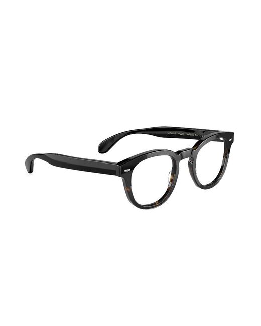 Oliver Peoples White Logo Flat Mirror for men