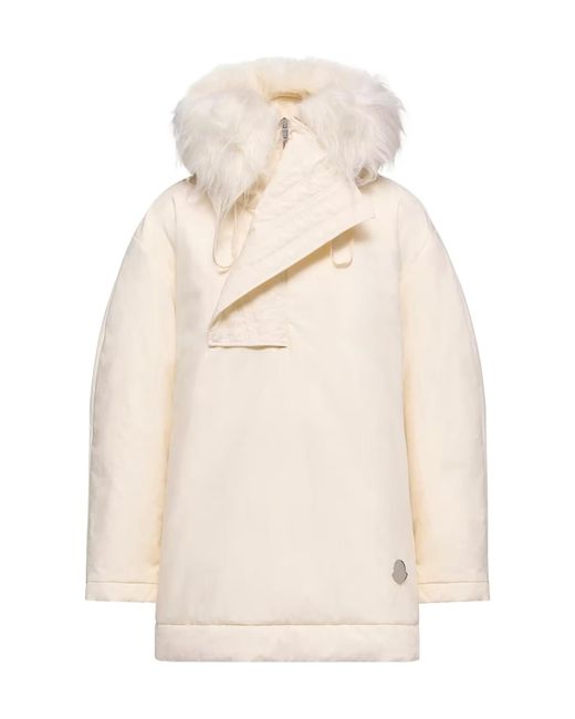 Moncler Natural Jil Sander Bowtiediene Short Down Jacket for men